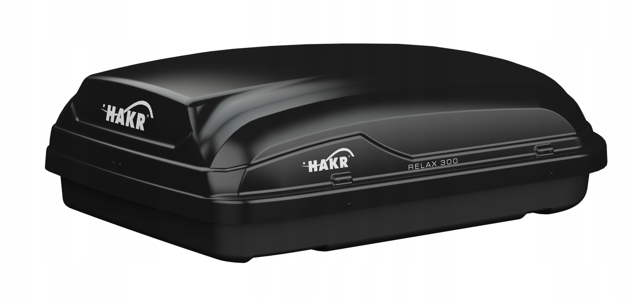 BOX dachowy 300 litrow 125cm czarny polysk mocny Manufacturer Hakr