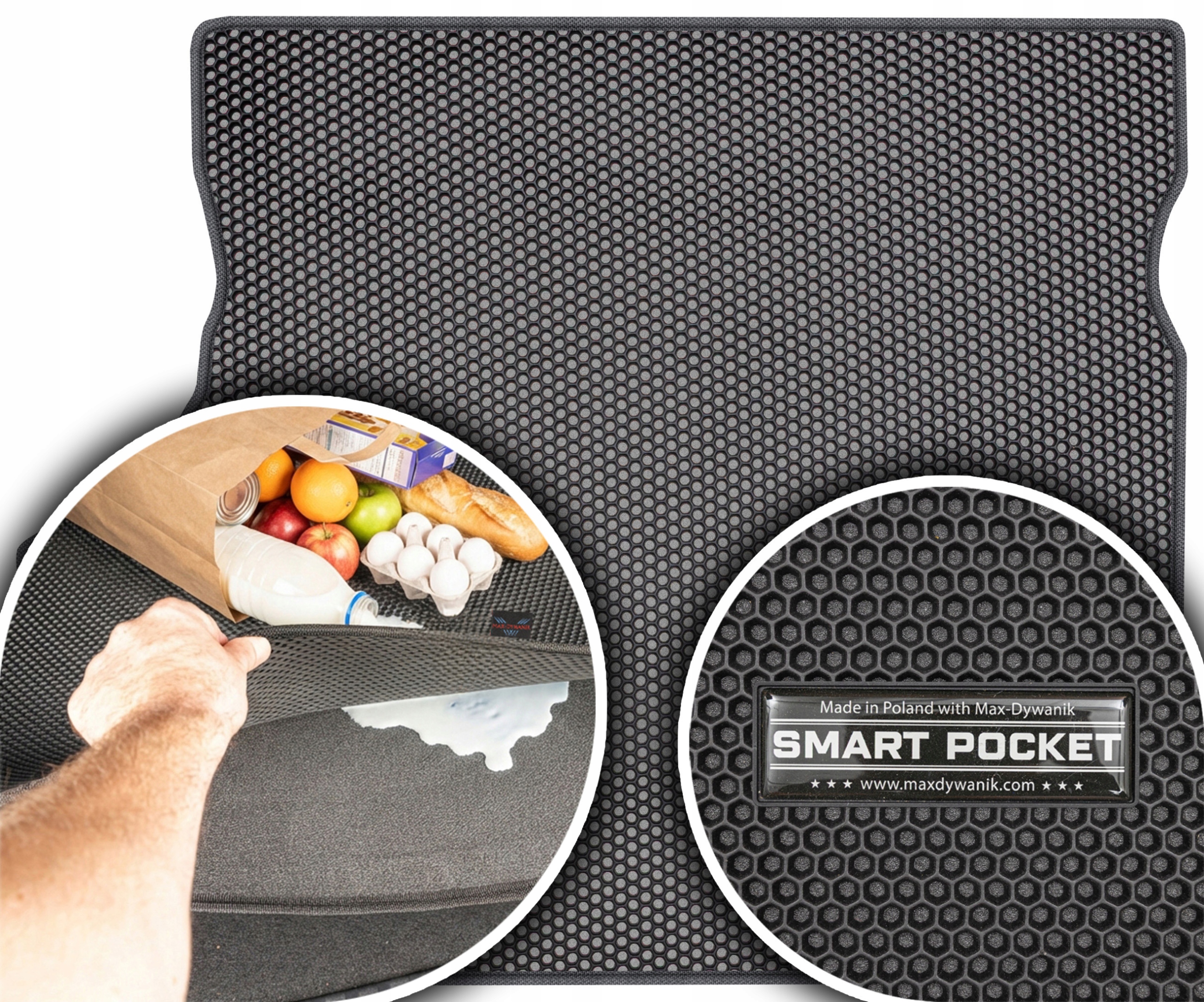 Saab 9-5 I Sedan 1997-2009 Vložka do zavazadlového prostoru Eva Smart Pocket