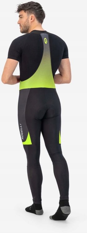 Getry rowerowe Rogelli Fuse 2.0 Black/yellow Rozmiar XXL