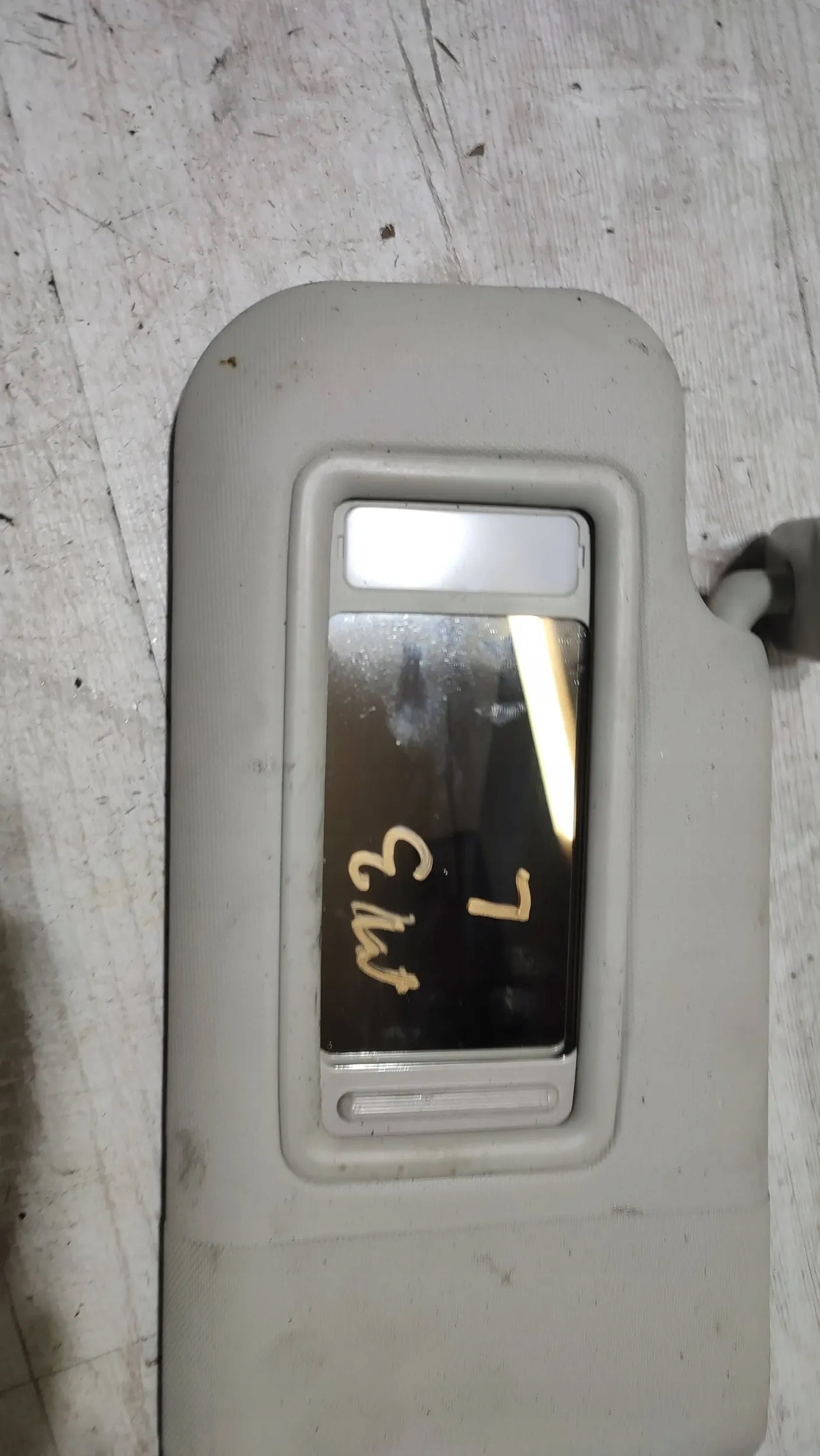 Mazda 3 III BM 17r left side cover przeciwsloneczna