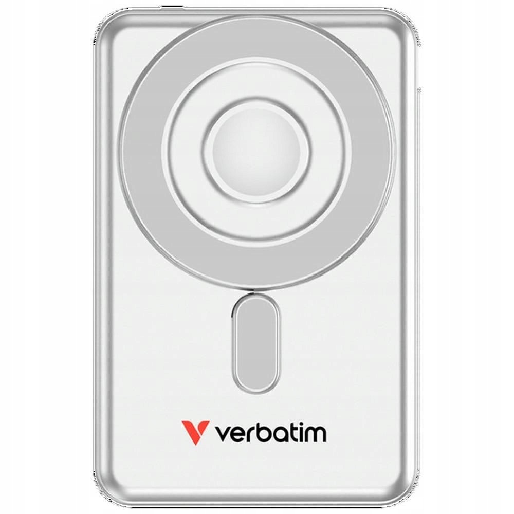 Verbatim Powerbank indukcyjny `n` Go 15W 5000mAh Wireless Magnetic 2xkabel