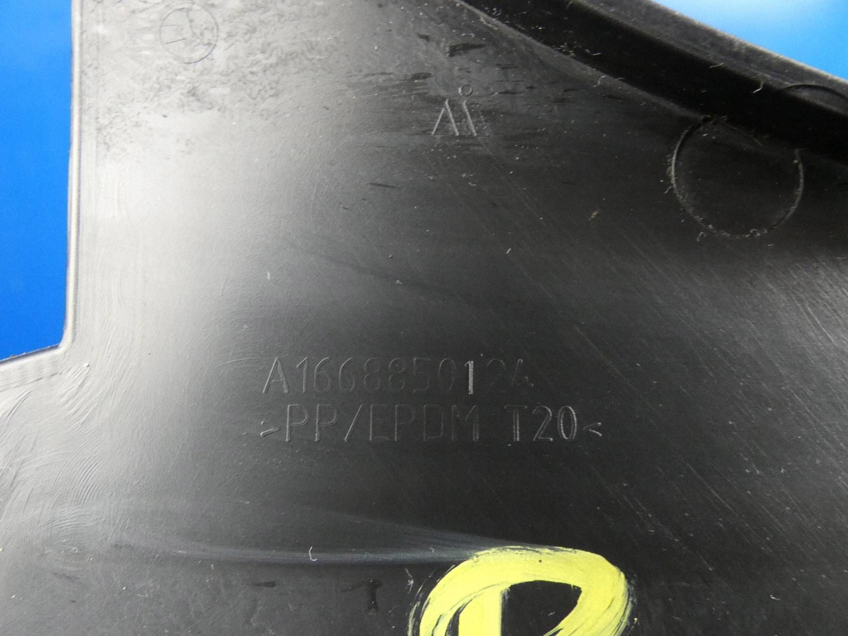 MERCEDES ML W166 Support Support plaque Unité d’angle Pare choc Droite Avant