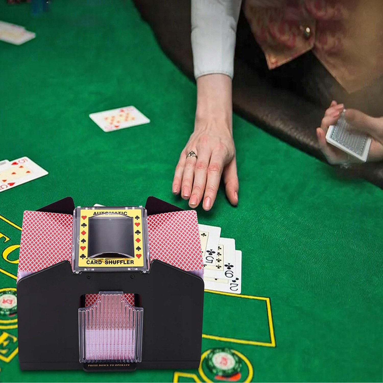 ELEKTRONICZNY TASOWNIK KART AUTOMATYCZNE TASOWANIE DO 4 TALII Producent inny