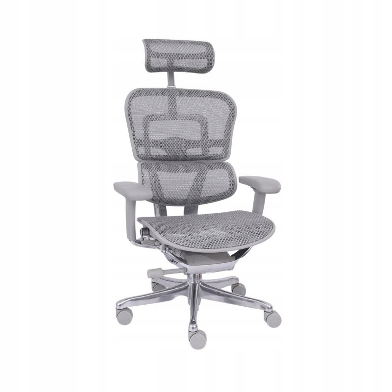 Fotel Ergohuman Elite 2 Grospol Gs St szary Nowy Model