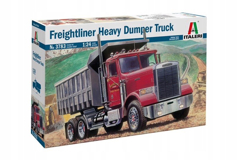 Model plastový Freightliner Heavy Dumper Truck 1