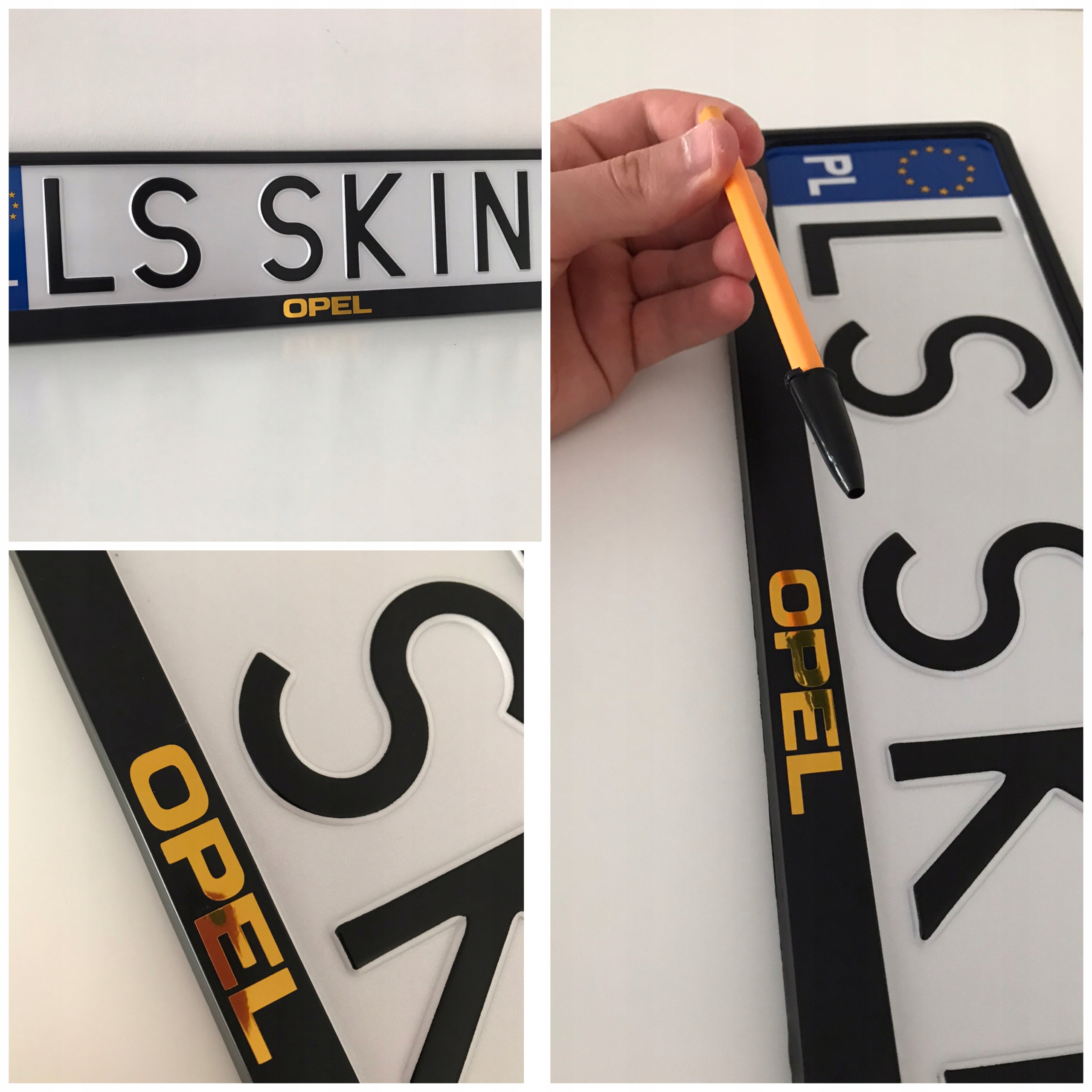 Ramka Tablicy Rejestracyjnej OPEL Producent inny