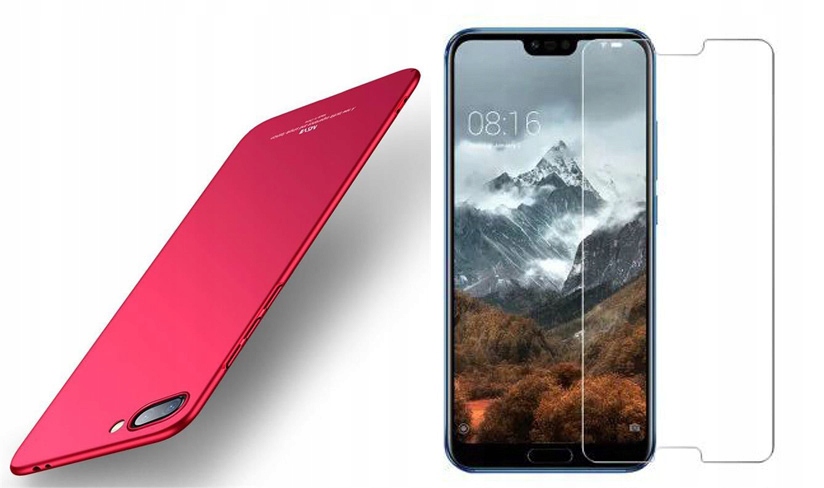 

Huawei Honor 10 Oryginalne Etui Msvii + Szkło 9H