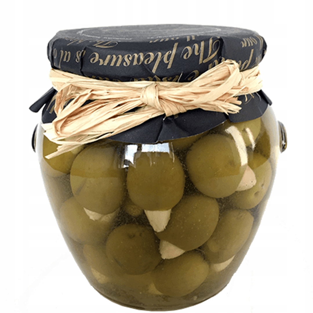 

Torremar Oliwki nadziewane migdałami w słoiku 580g