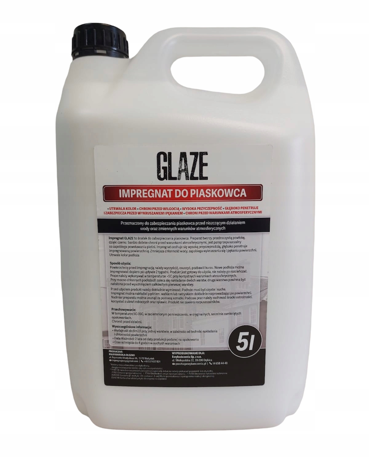 

Glaze Impregnat Do Piaskowca 5L