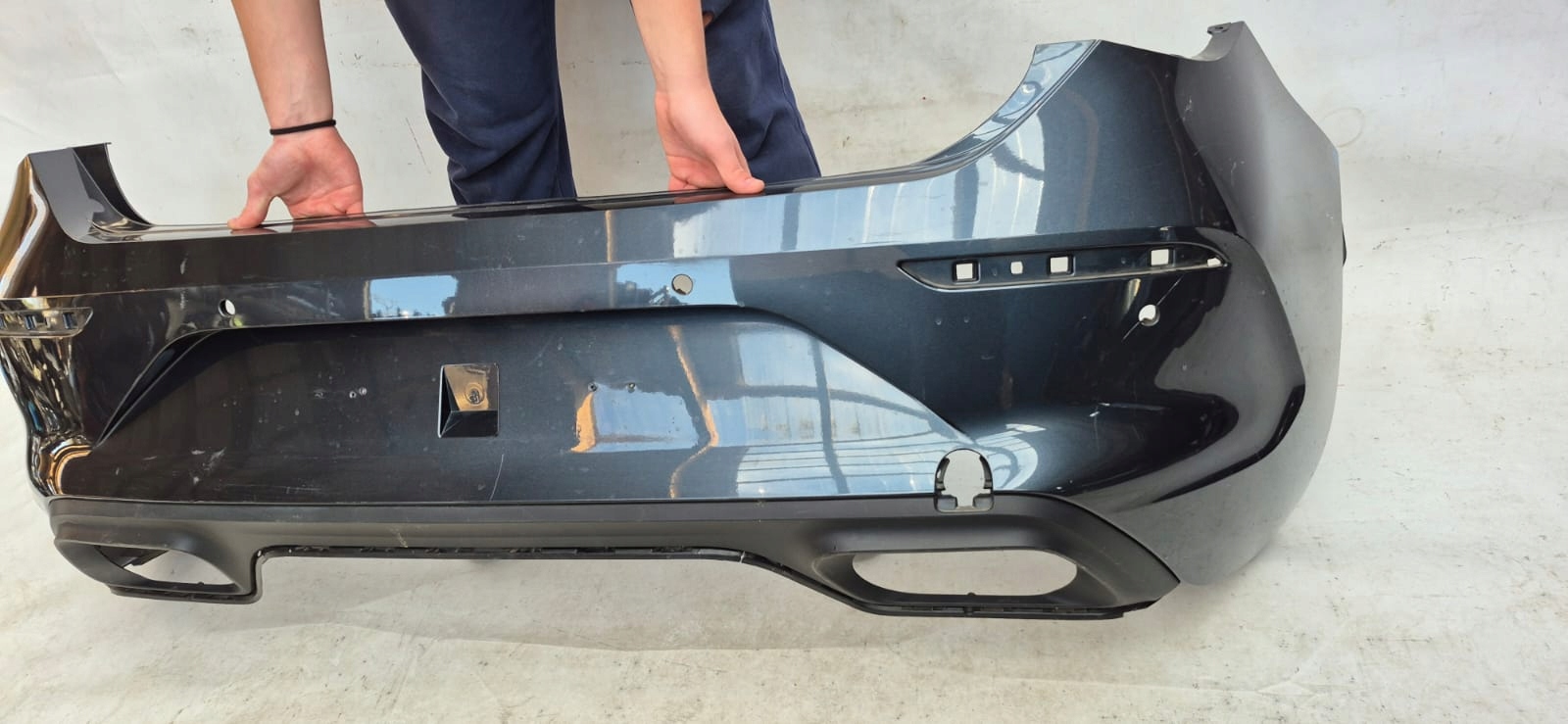 SEAT LEON IV 4 CUPRA 5FA HB bumper rear part rear PDC 5FA807417E