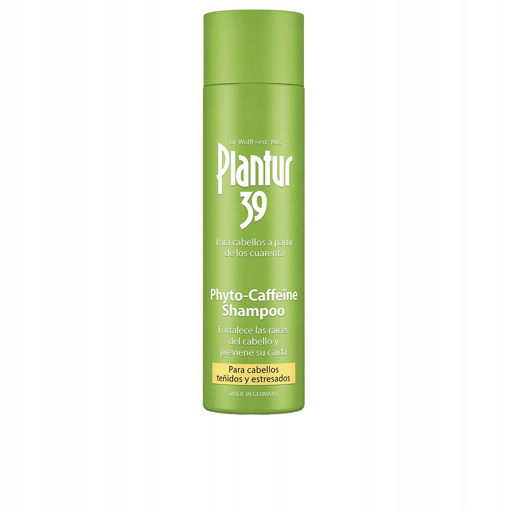 Phyto-caffeine shampoo for colored and stressed hair