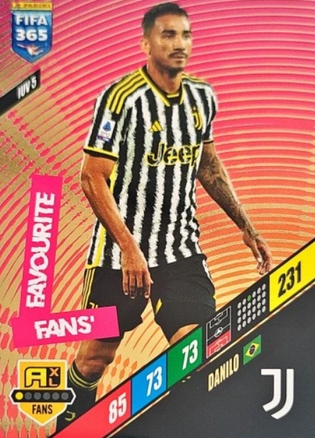 Fifa 365 2024 Panini Danilo JUV5 Fans