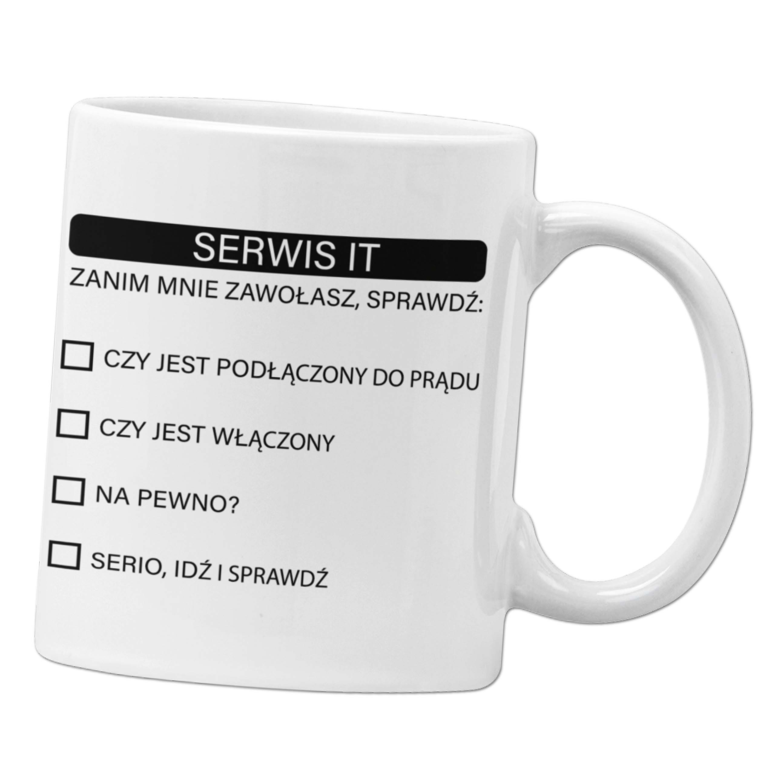 

Kubek Informatyka programisty serwis It serwisant