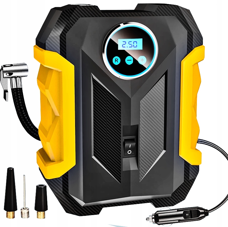 АВТОМОБИЛЬНЫЙ КОМПРЕССОР НАСОС КОМПРЕССОР LED 12V LCD