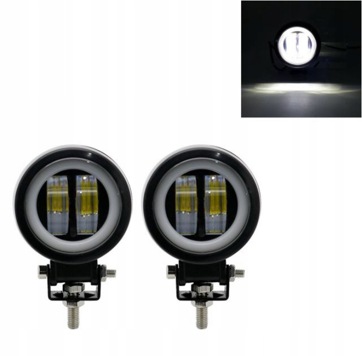 MTCD2021 - Фара галогенная светодиодная лампа CREE Ring мотоцикл x2