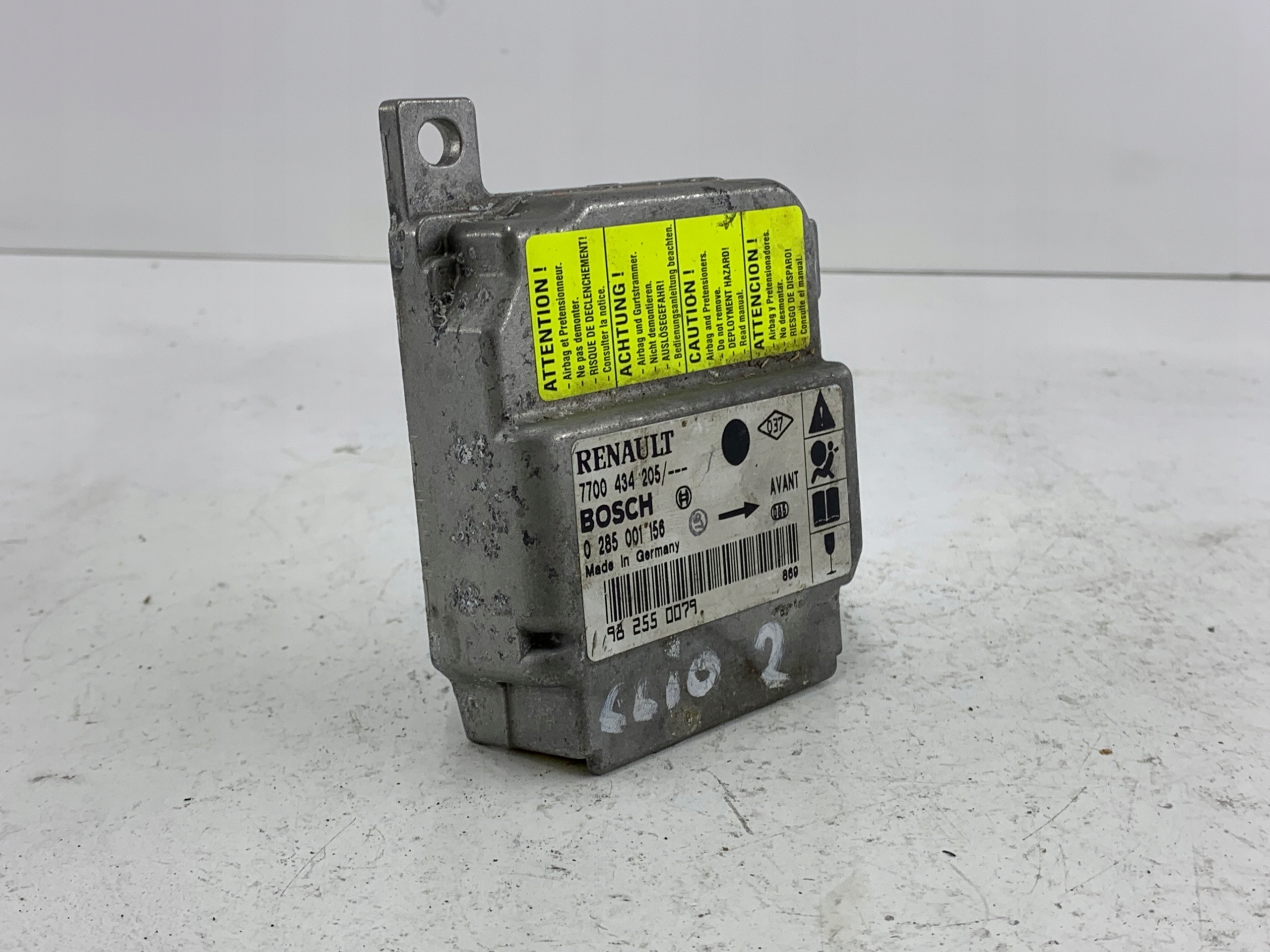 RENAULT CLIO II SENSOR module airbag 7700434205