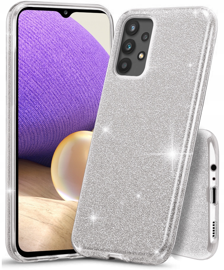 

Etui Brokat do Samsung Galaxy A32 5G Case Szkło