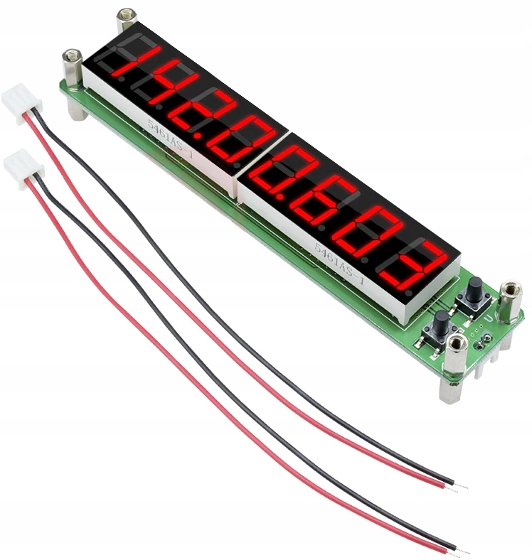 Merač frekvencie 2,4 GHz, Led displej