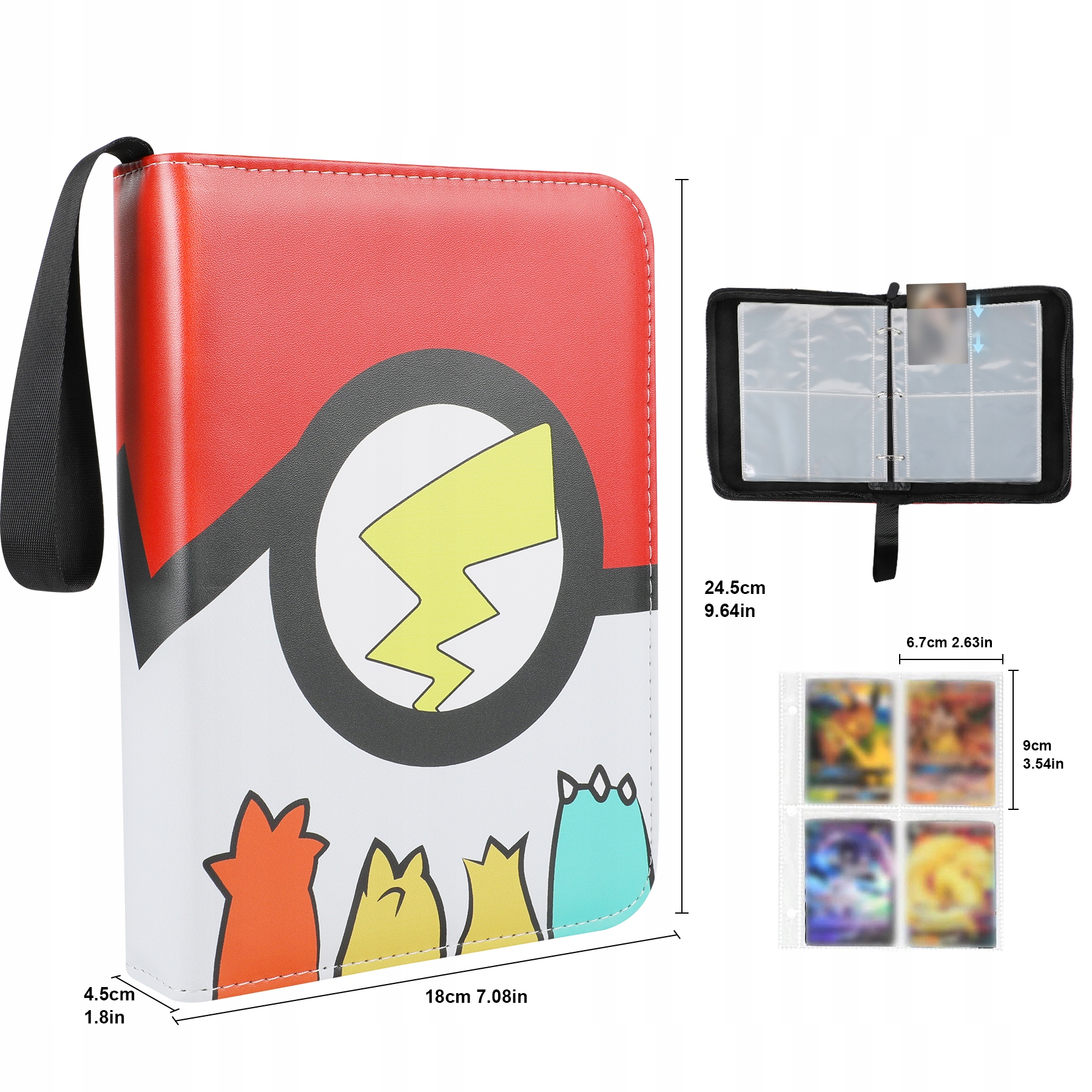 POKEMON ALBUM NA KARTY 400 KART SEGREGATOR PREZENT Stan opakowania oryginalne