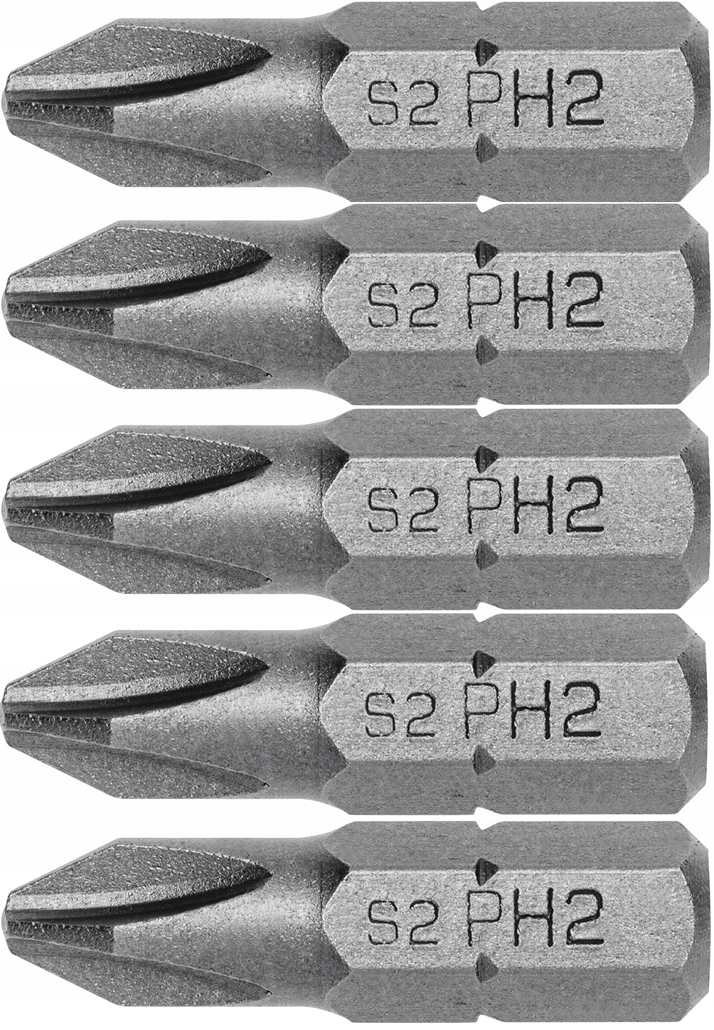 

Hogert HT1S302 Końcówki wkrętakowe PH2 25mm 5szt