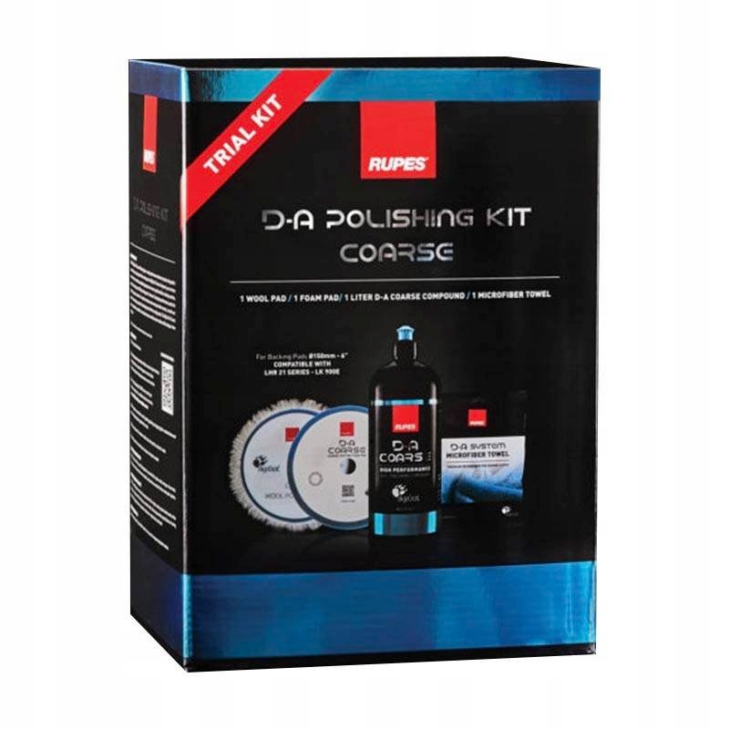 Rupes DA Polishing Kit Coarse полировальный комплект CUT