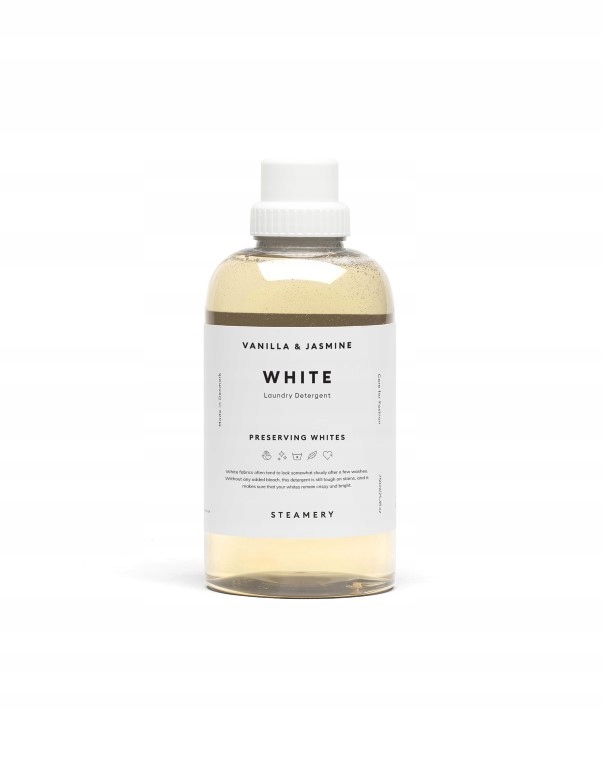 Levně White tekutý prací prostředek na bílé prádlo, 750 ml, Steamery