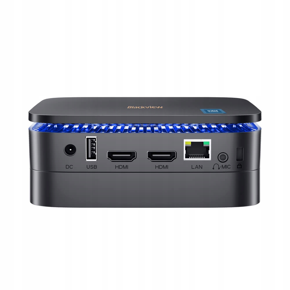 Mini PC Komputer 16GB+1TB 12TH GEN Windows11Pro 4K Kod producenta MP60 16+1TB BK
