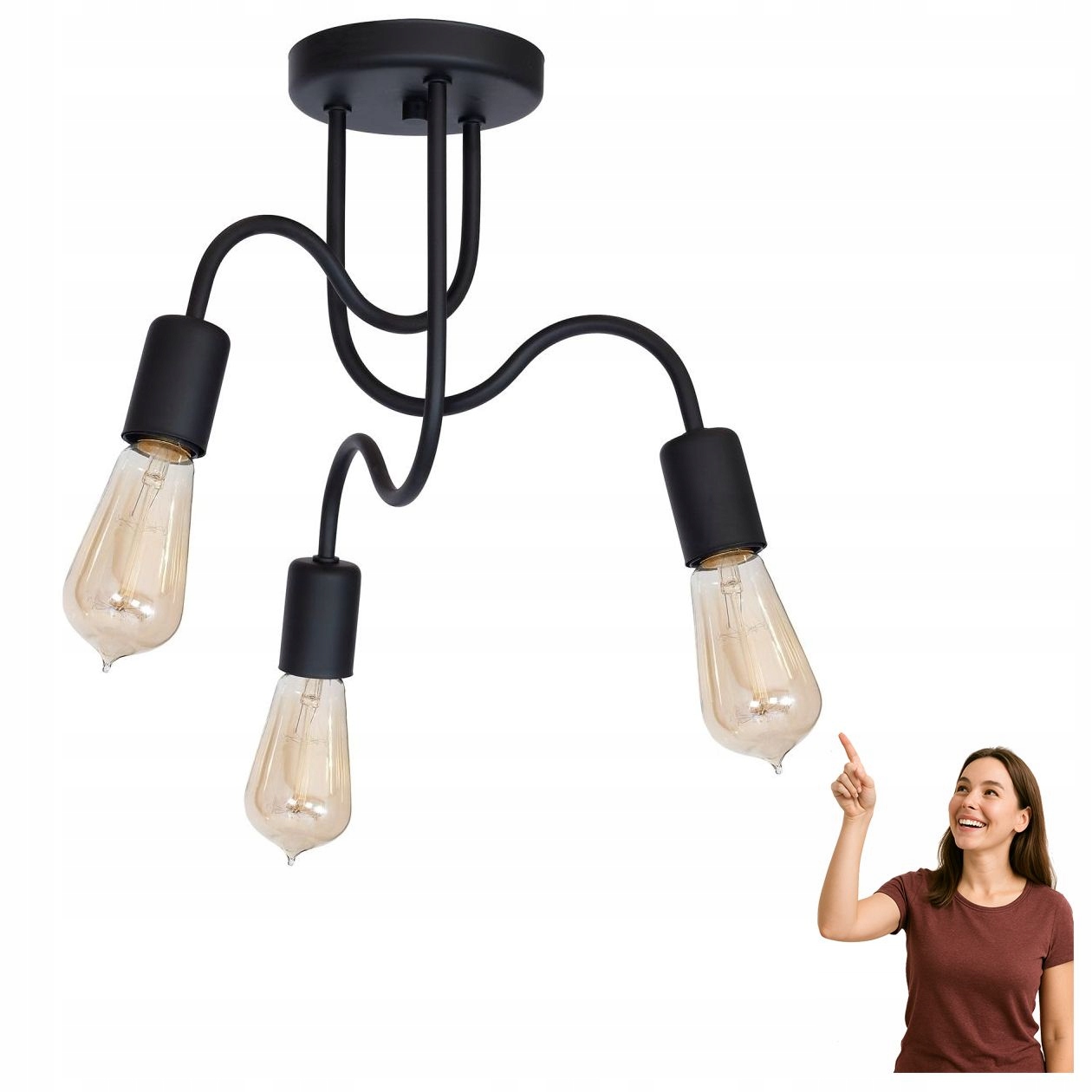 Dow 8059 Luminex Trojitá Stropní svítidlo