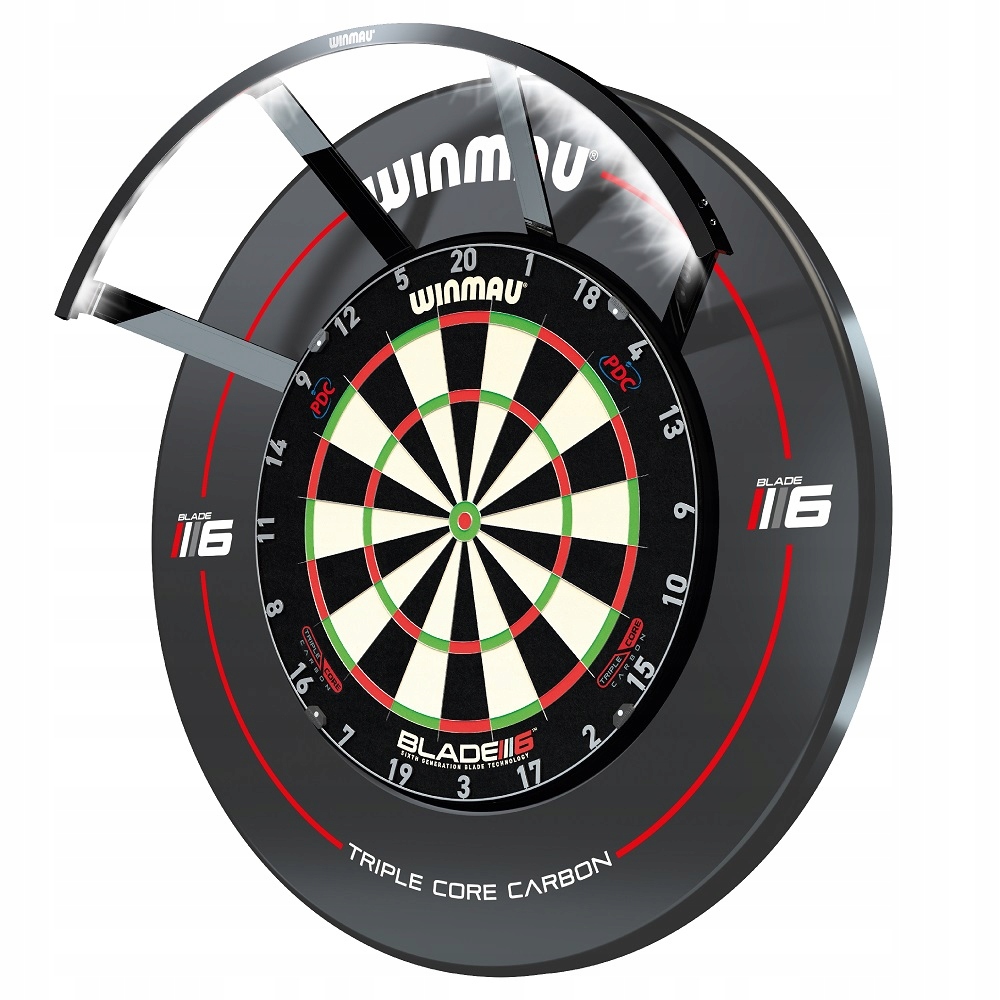 Oświetlenie LED do tarczy dart Winmau Polaris 120°