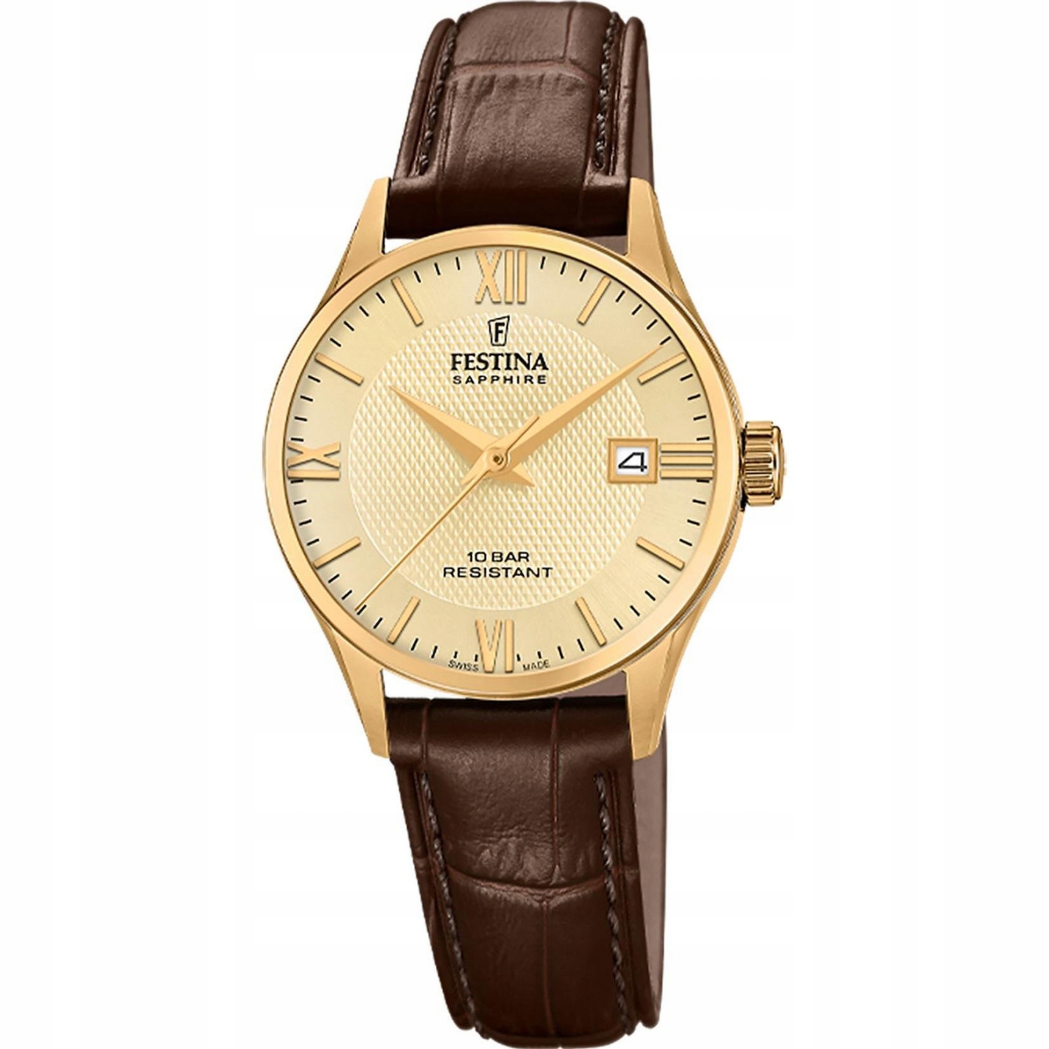 Dámské hodinky Festina F20011-6 hnědé