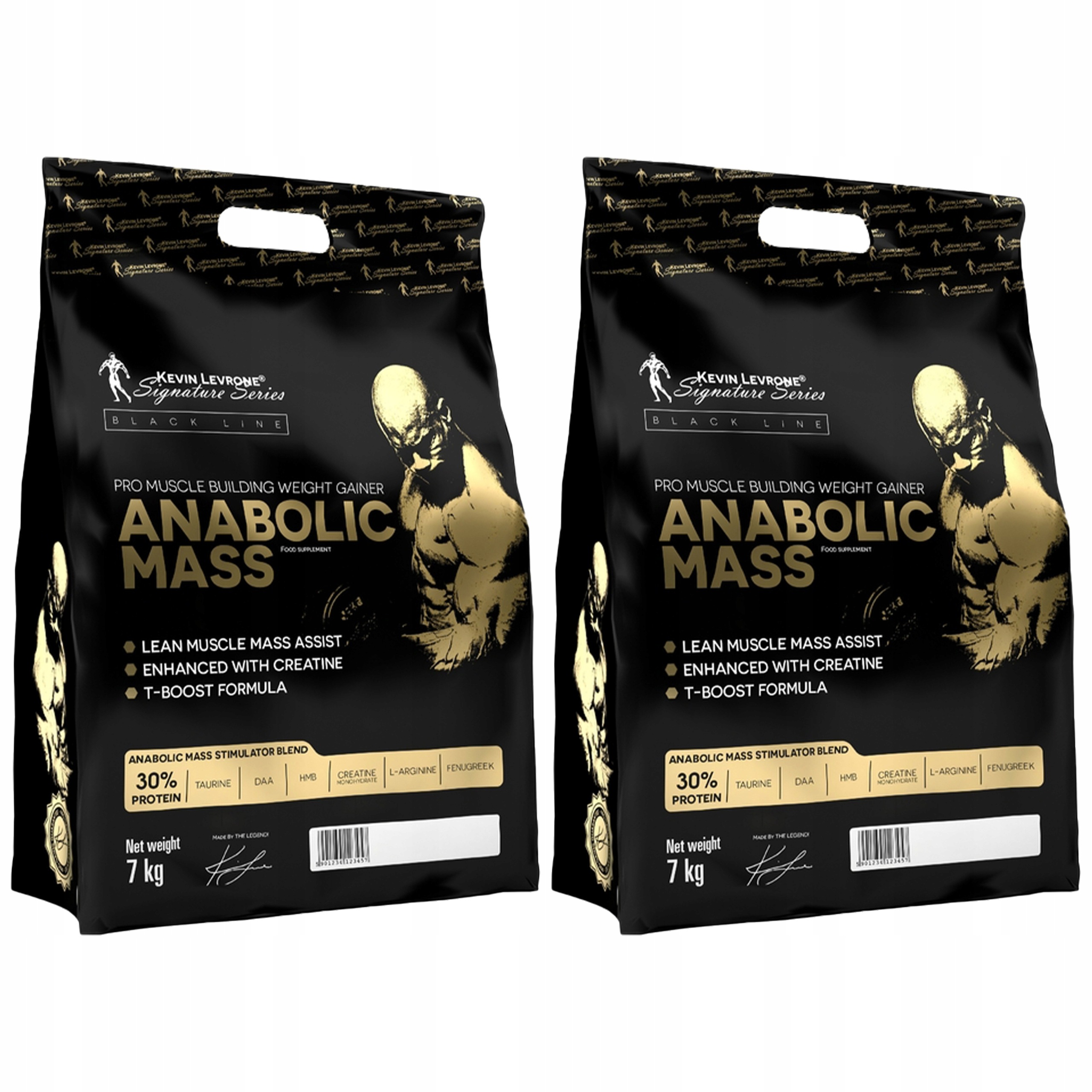 2x Kevin Levrone Anabolic Mass 7000g Doplněk Stravy