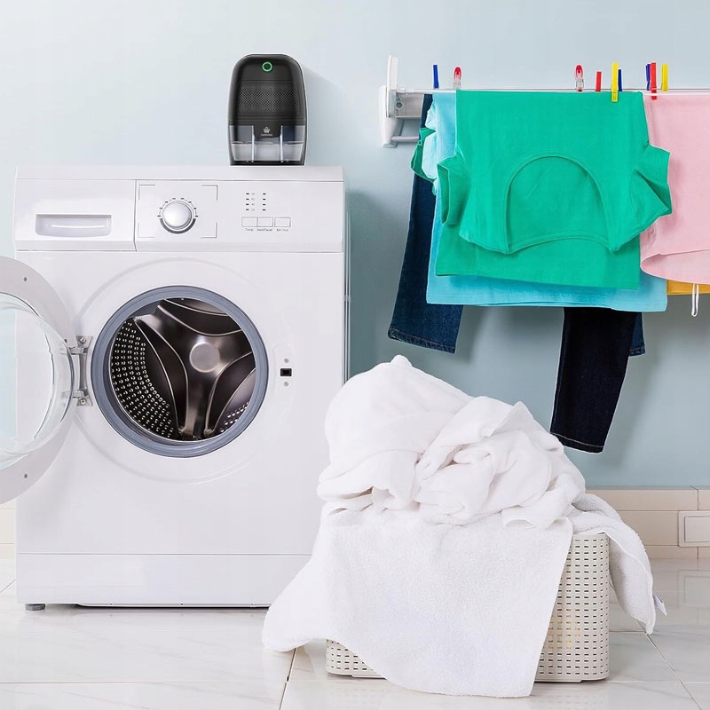 OSUSZACZ POWIETRZA POCHŁANIACZ WILGOCI DO DOMU SYPIALNI 600 ML WYDAJNY Wydajność 0.3 l/24 h