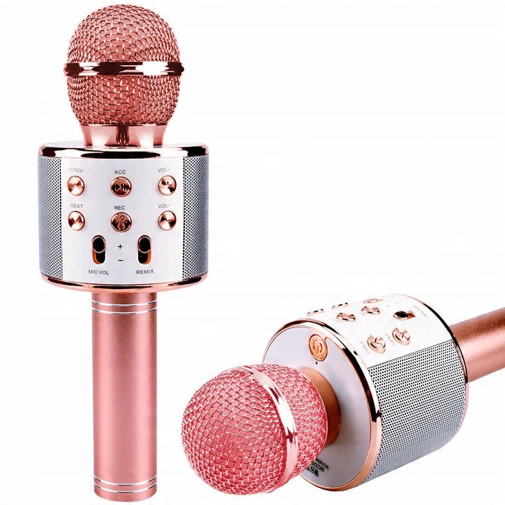 

Mikrofon Bezprzewodowy Karaoke Bluetooth Głośnik