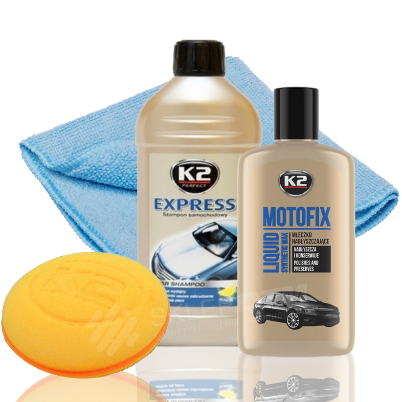 K2 zestaw kosmetyków odświeżanie lakieru