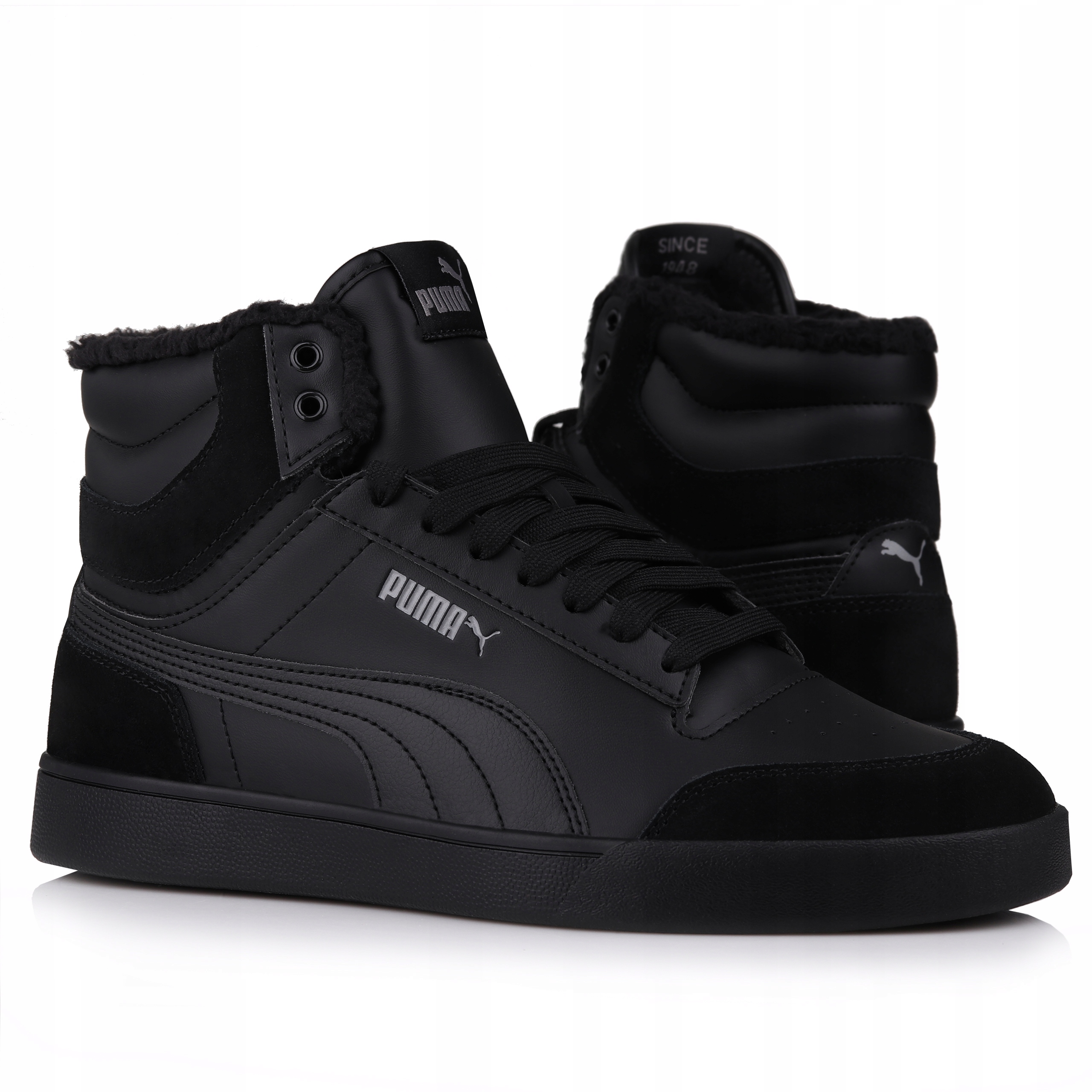 

Buty męskie Puma Shuffle Mid 387609 01 Ocieplane