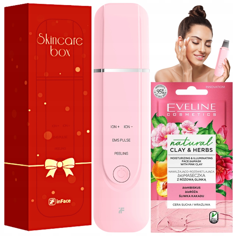 

Peeling Kawitacyjny 4w1 InFace Bezprzewodowy Ems