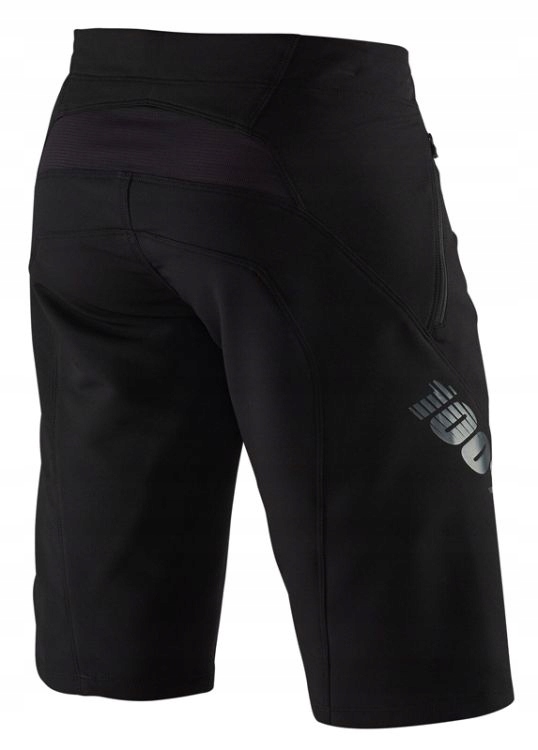 100% Airmatic Shorts Black (2021) Rozmiar M