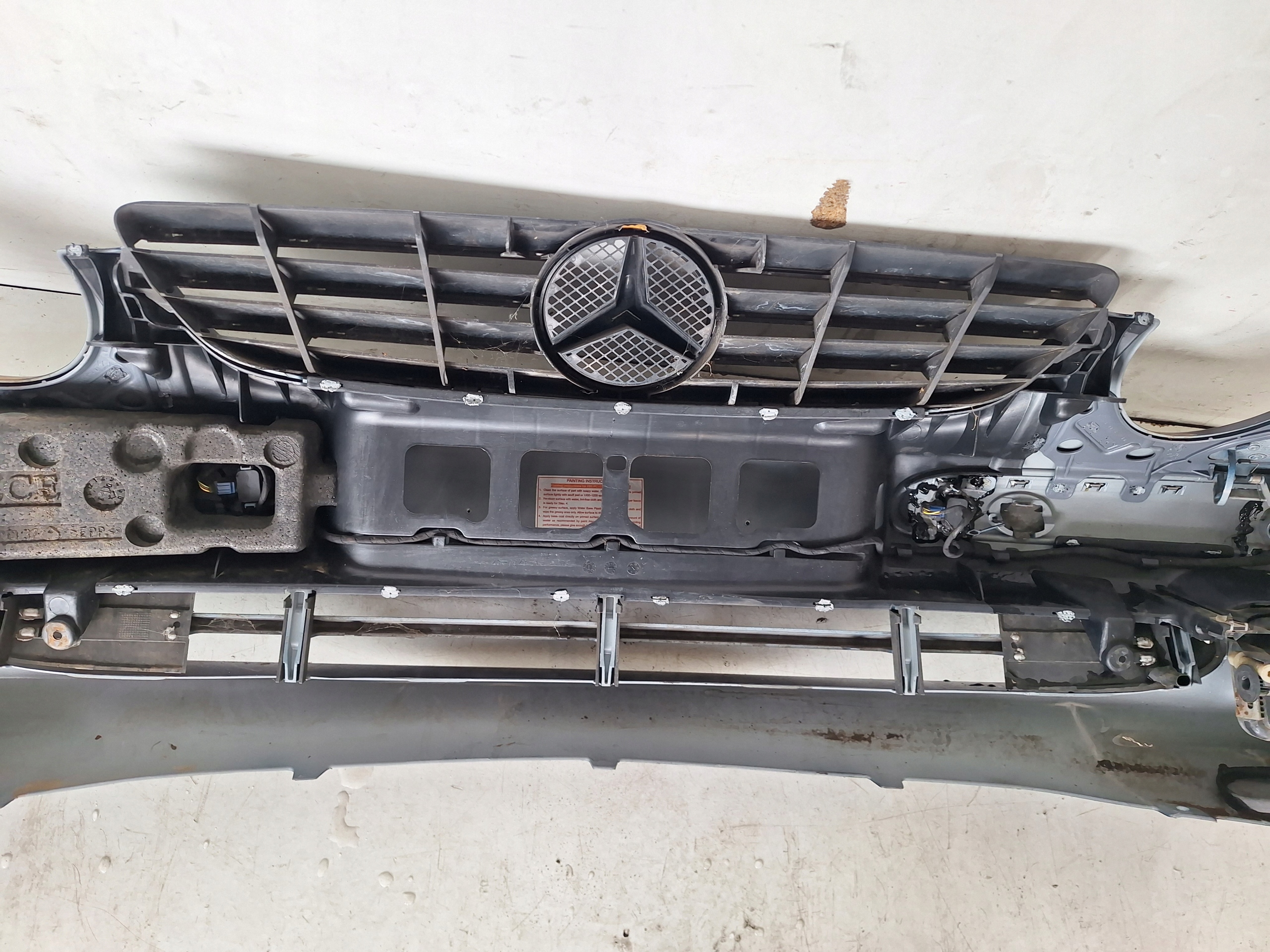 MERCEDES CLK W209 02-06 bumper + XENON + PDC
