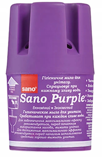 

Sano Środek Czyszcząco-Barwiący do Spłuczki Purple