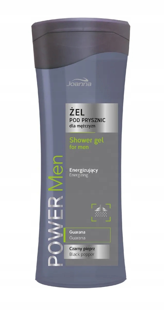 

Joanna Men Żel pod prysznic Czarny Pieprz, 300 ml
