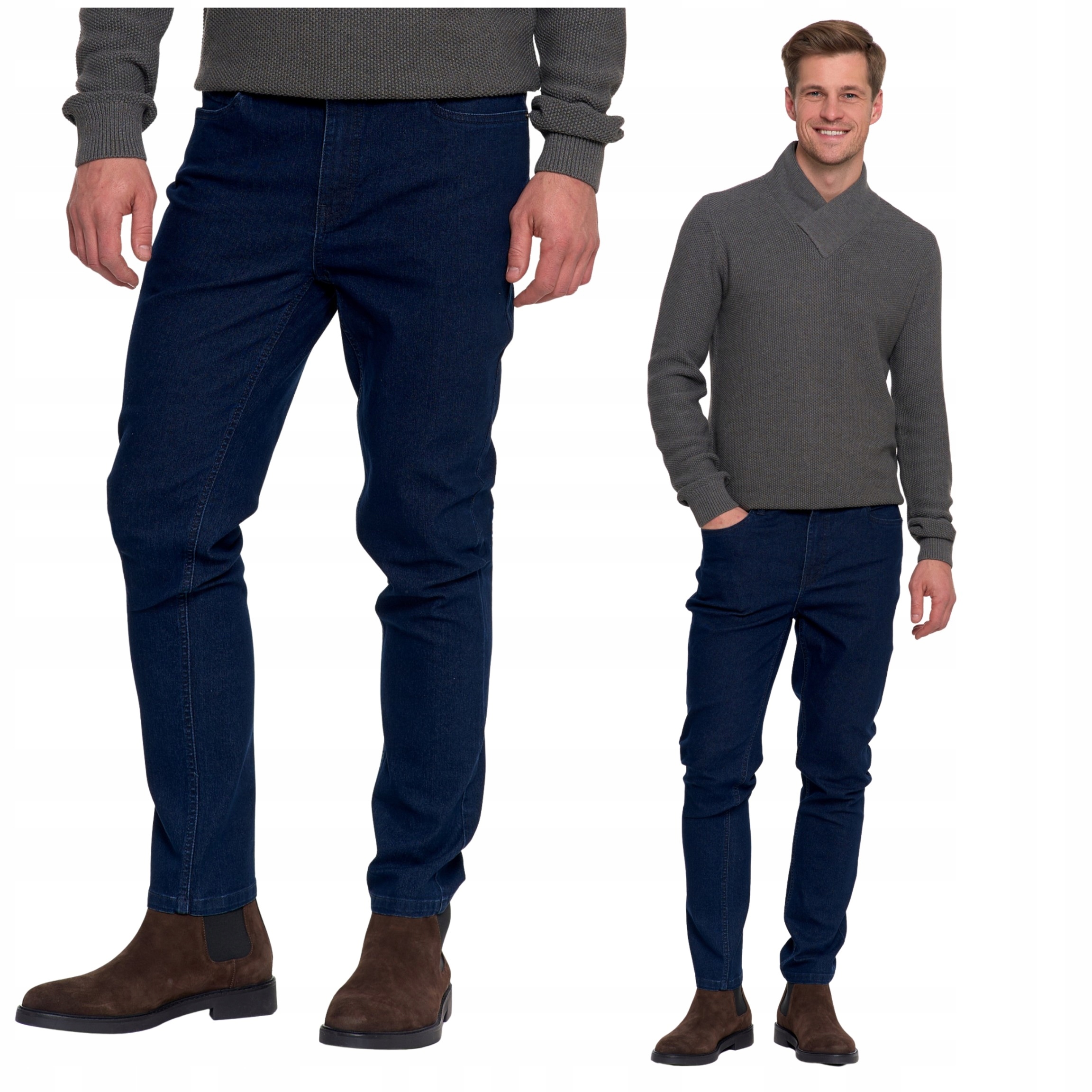 Pánské Džínové Kalhoty Klasické Jednoduché Nohavice Módní Moraj 32