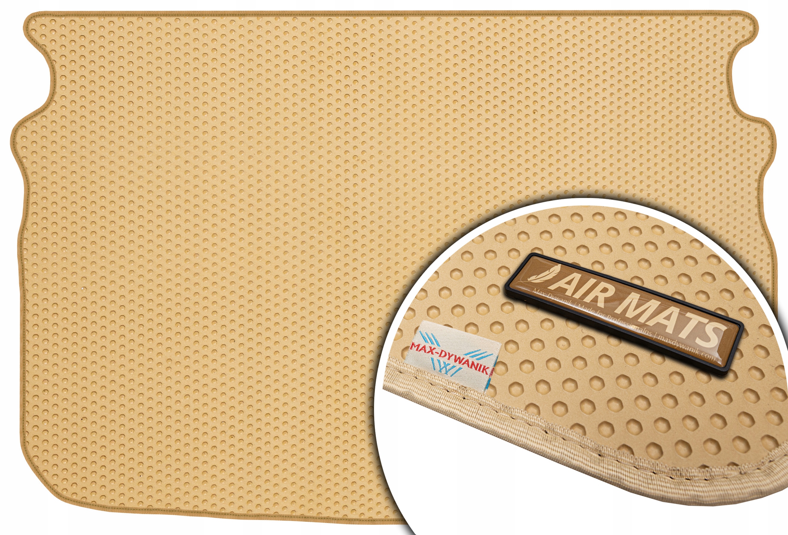 Chrysler Pt Cruiser Kombi 2000-2010 Béžová rohož do kufru Eva Air Mats