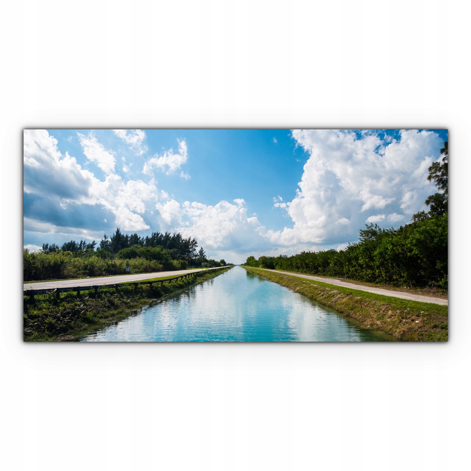 

Obraz płótno canvas 120x60 Kanał Miami Krajobraz