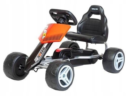 Gokart na pedały Speedy czerwony