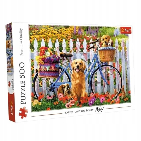 PUZZLE 500 PIESKA PRZYGODA TREFL