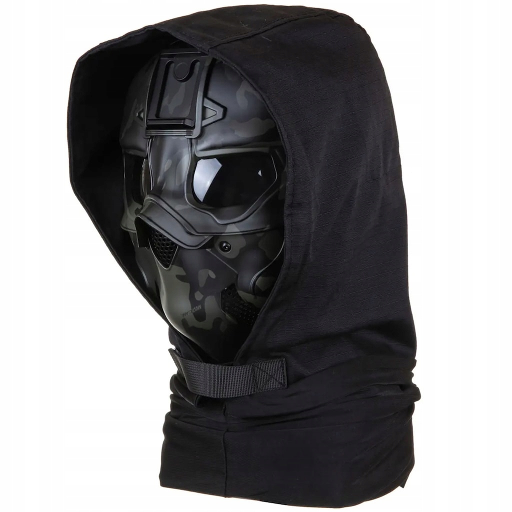 Potápěčské Brýle potápěčské brýle s kapucí Wosport Tactical Mask Set MultiCam Black