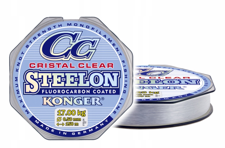 Żyłka Steelon Cristal Clear Fluorocarbon Coated 0.28/100m Konger