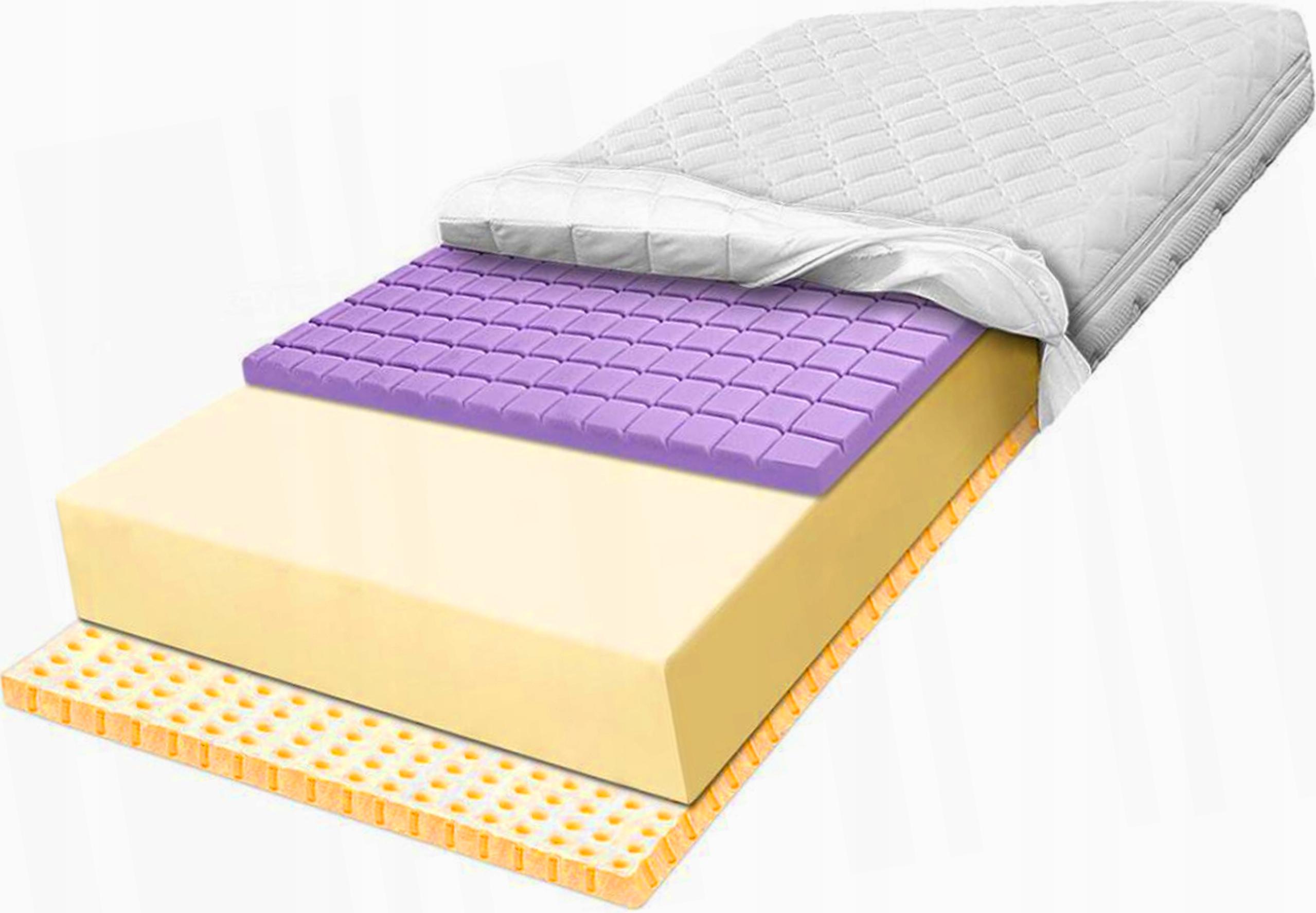 Penový matrac 110x200 latexová kocka vzdušná 13 cm