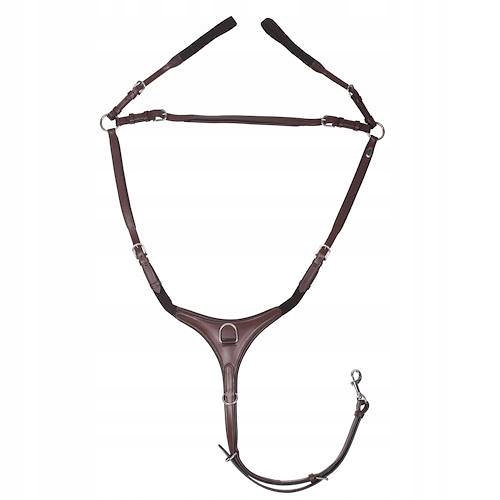 Napierśnik QHP Luxury - brąz Cob