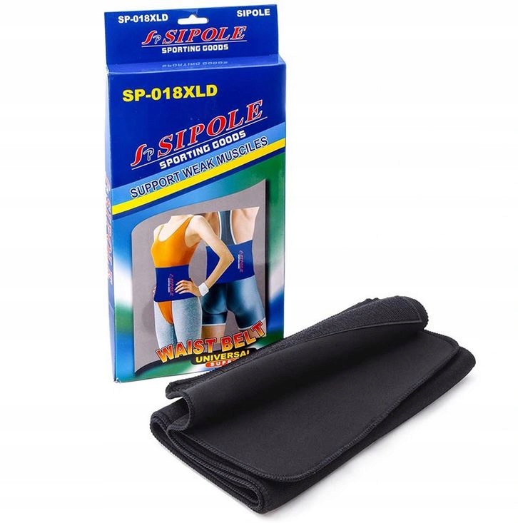 

Pas Neoprenowy obszywany Odchudzający Fitness 120